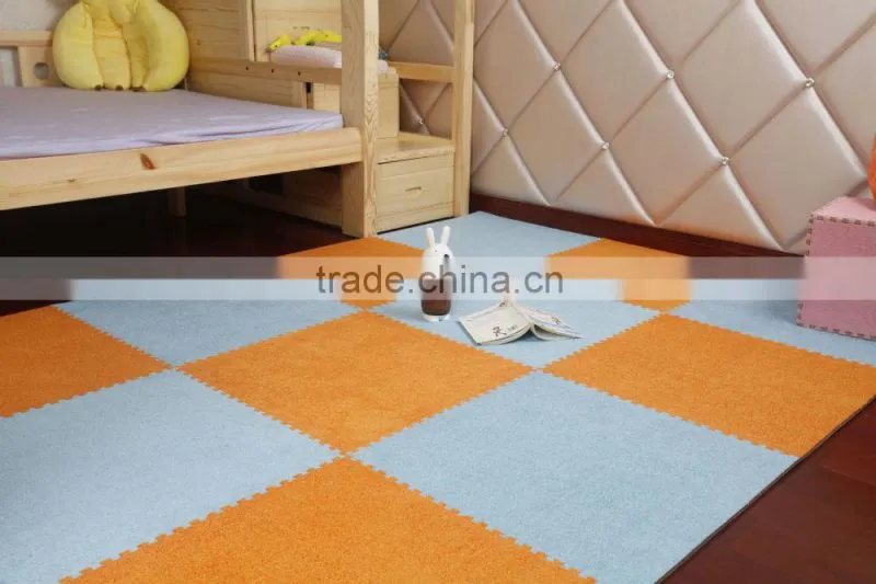 EVA polyester surface household foam mat