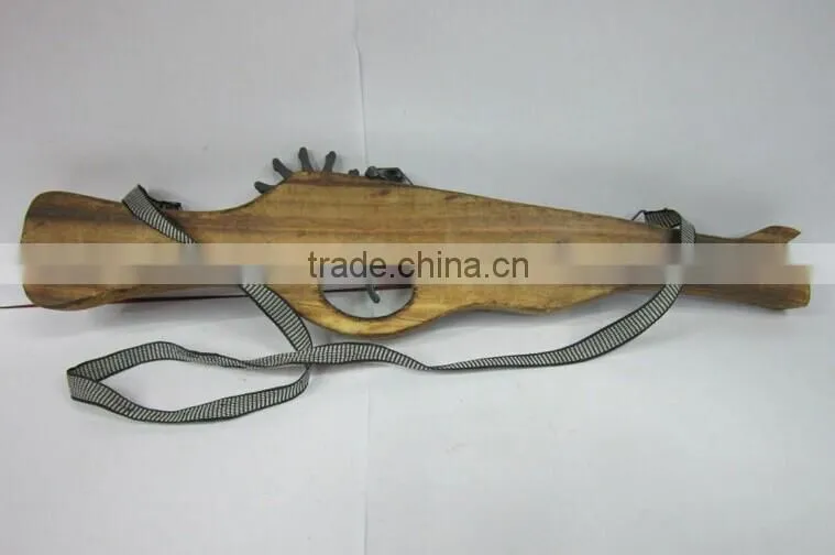 handmade rubber band gun handmade cool and simple wooden gun like real