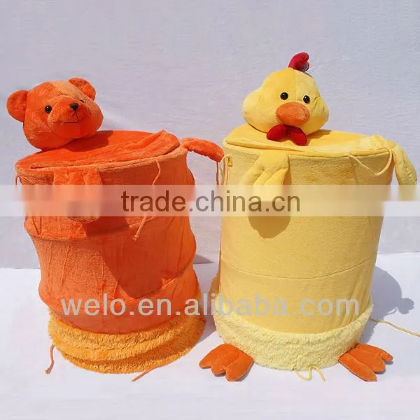 Cute animal storage laundry hamper