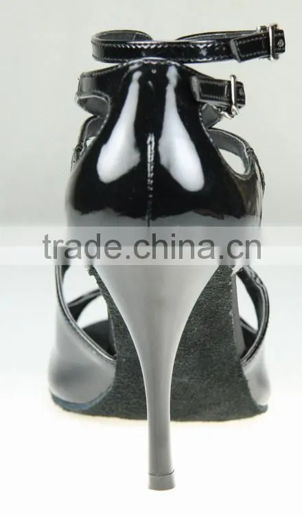 Suphini New Arrival Dance Woman Shoes Big Crystal Tango Dance Shoes