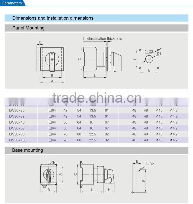 Saipwell DC Automatic Transfer Switch Change Over Switch