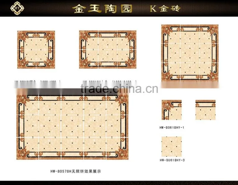 non slip ceramic distinued carpet floor tiles