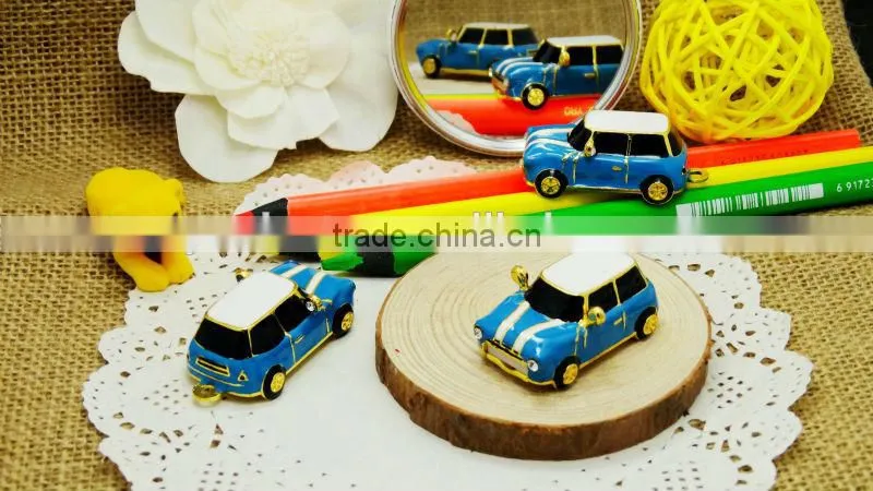 fashional cartoon car usb flash drive with full color printing
