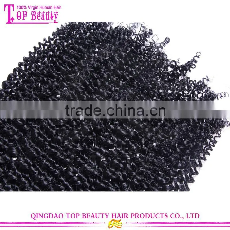 Best sell afro kinky human hair bulk wholesale cheap russian human hair bulk