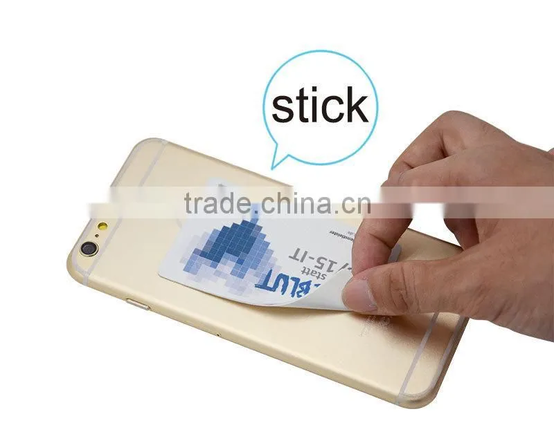 Magic mobile microfiber sticker mobile screen cleaner