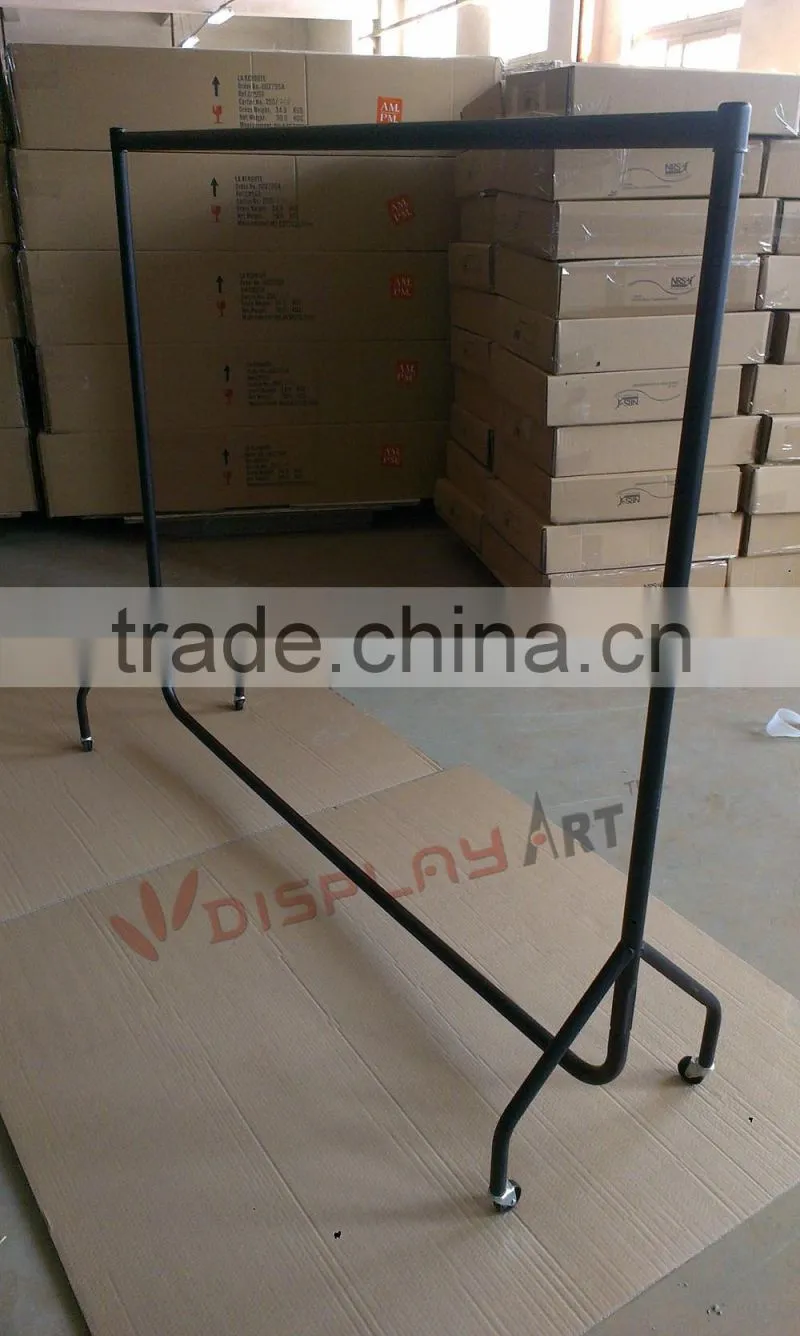 removable heavy-duty garment rack