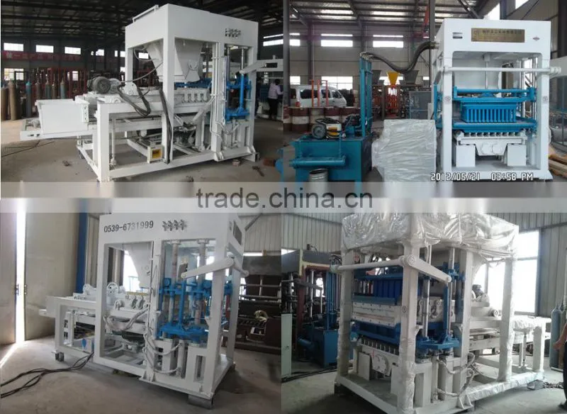 High Quality QT4-15 Portable Concrete Block Making Machine