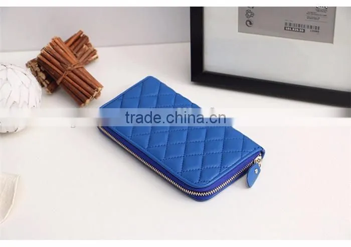 Custom Hot Sale Purse and Wallet China Leather Newest Women Wallet 2015