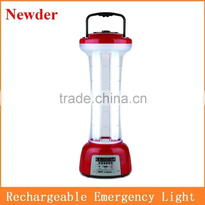 Rechargeable camping light with MP3 Player and Radio MODEL 882U