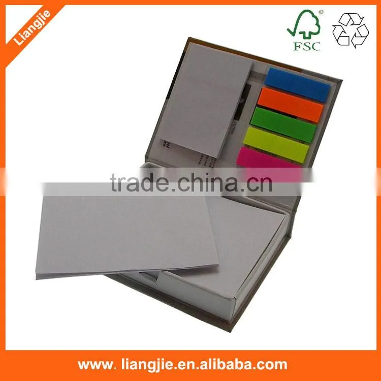 remove shaped memo pad with pen hole