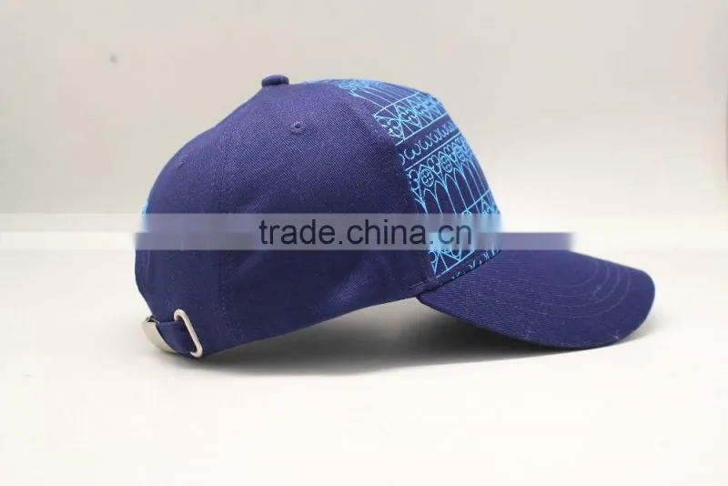 5 panel custom short brim baseball cap/snapbck cap for men