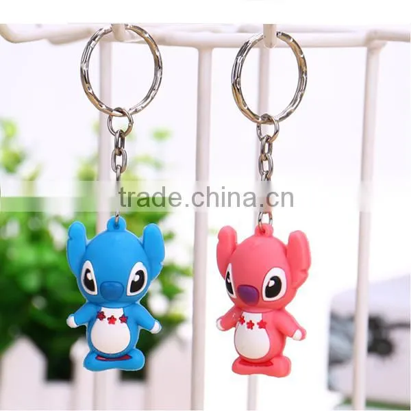 OEM 3D logo custom shaped metal keychain