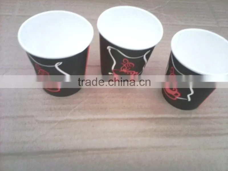 logo print paper cups disposable coffee paper cups