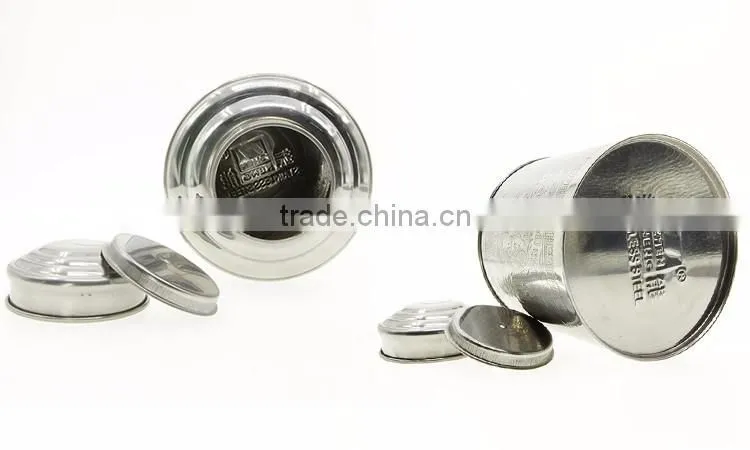 Classical Stainless Steel Airtight Tea Canister, Tea Caddy