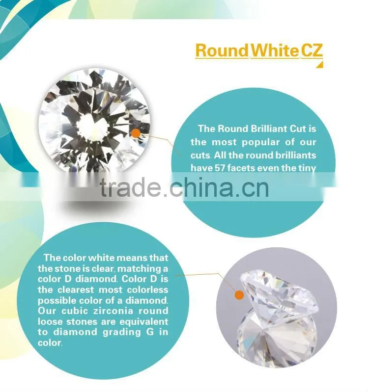 Synthetic Diamond American Diamond Gemstone Jewelry