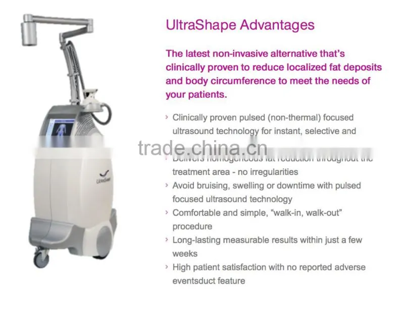Permanent Body Slimming Ultrashape/Best slimming machine Ultrashape/High Quality Ultrashap machine for salon