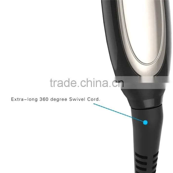 Multi-function hair straightener curler HZ500 PTC heating hair straightener with brush