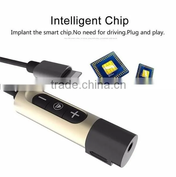Converter to 3.5MM Headphone Headset Jack Charger Earphone Cable for iPhone 7 Plus