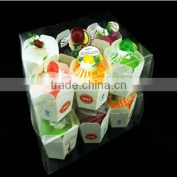 Fake ice cream cake carft for fridge magnet display from China factory/Simulation cake props for artificial food promotion sales