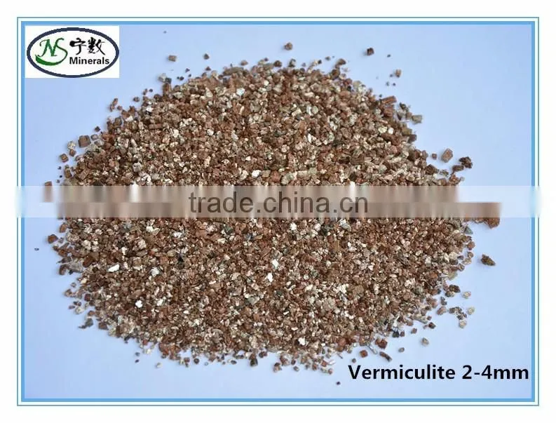 Hydroponic exfoliated vermiculite
