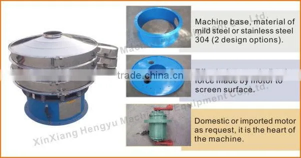 Round Medicine Particle Vibro Shaker Machine