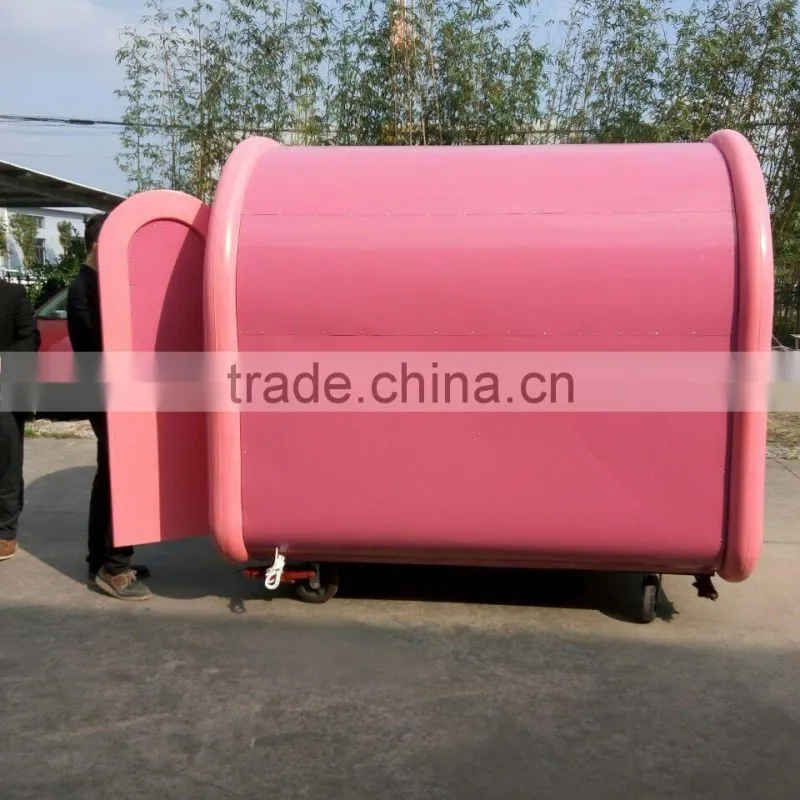 Hot sale! Food van for sale, pizza&hotdog vending truck for sale, mobile food cart China supply