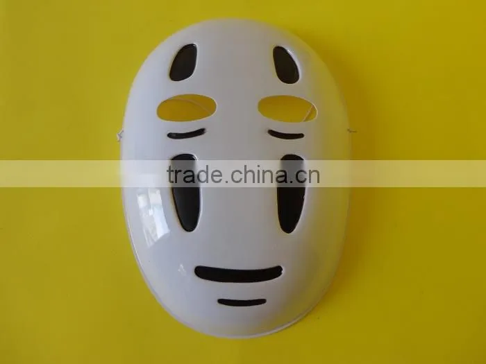 Plastic Spirited Away Cosplay Costumes Mask