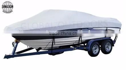 600D polyester waterproof boat cover