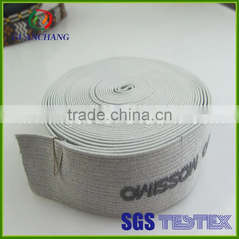 custom embroidered polyester webbing