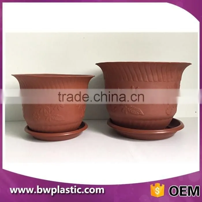 garden ornament cti plastic flower pots