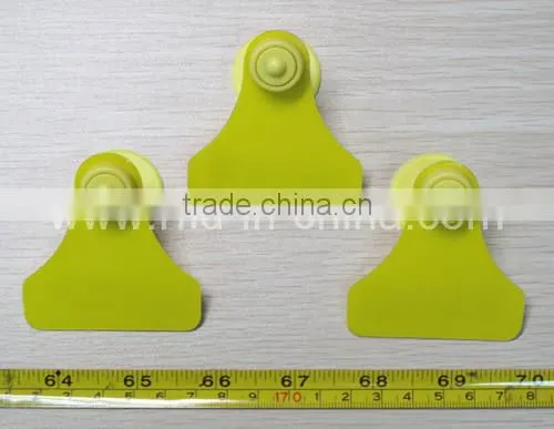 860MHz ~ 960MHz UHF rfid animal ear tag