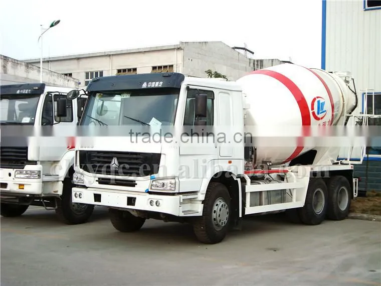 SINOTRUK HOWO Brand! 12 CBM concrete mixer truck trailers