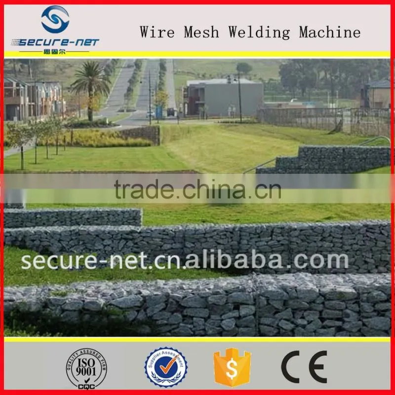 Automatic gabion mesh machine