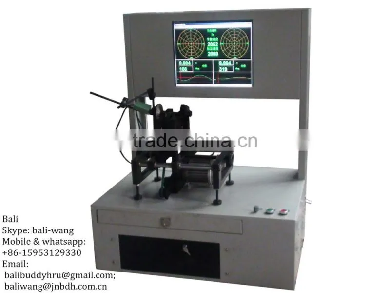 balancing machine for turbocharger dynamic trucks passenger cars