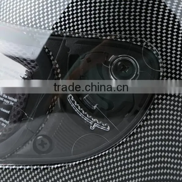 Motorcycle DOT CARBON FIBER FULL FACE MOTORCYCLE SCOOTER STREET SPORT BIKE HELMET S M L XL