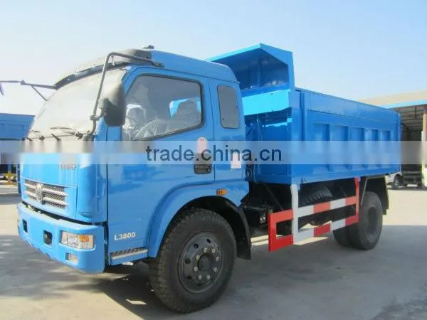 130hp Dongfeng New design 4*2 Sealed Dump Refuse Truck 6 m3