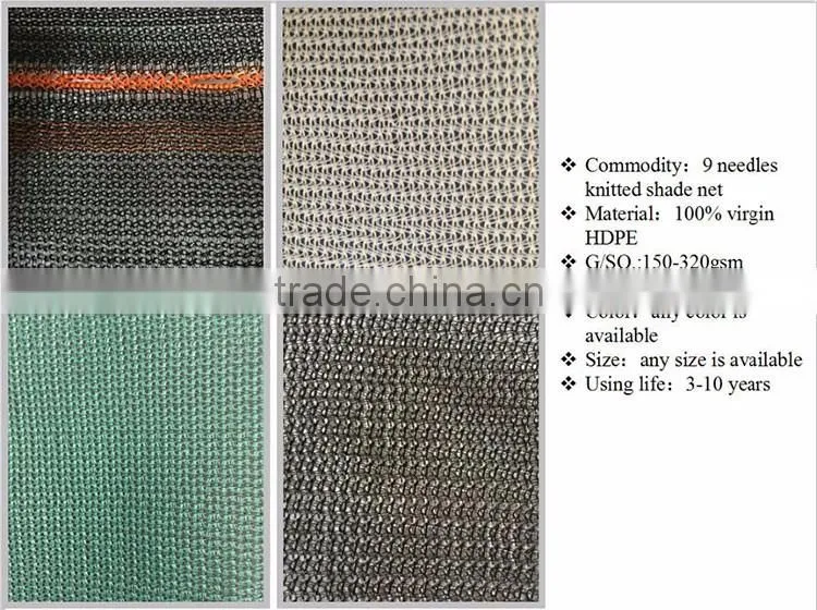 Greenhouse shading net for sale