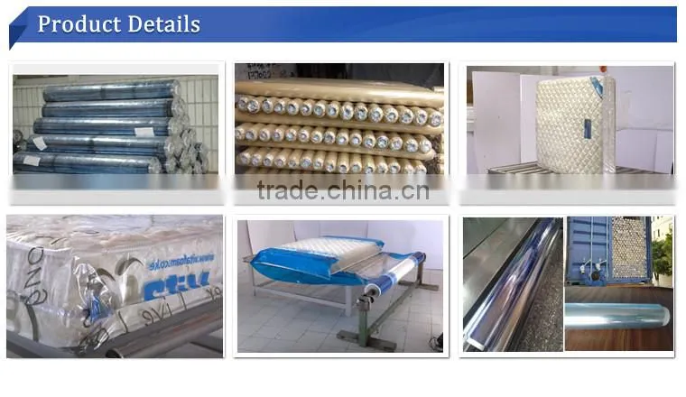 2014 new design PVC packging film with two color