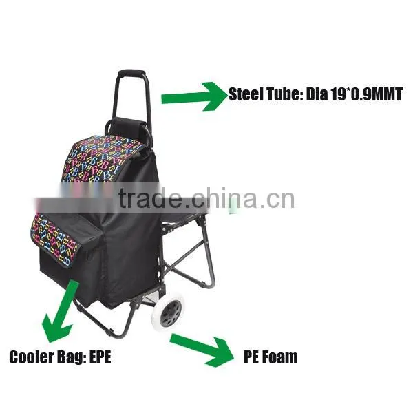 BAG00105 Portable Mini Shopping Trolley Bag