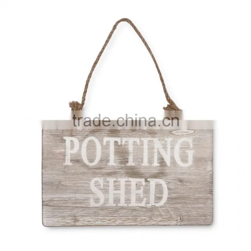 Personalized Wooden Sign UV printing on wood Wooden Hanging for Home Decoration Digital printing Out Door Advertising Sign