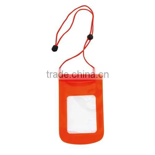 Waterproof beach purse with head string phone bag