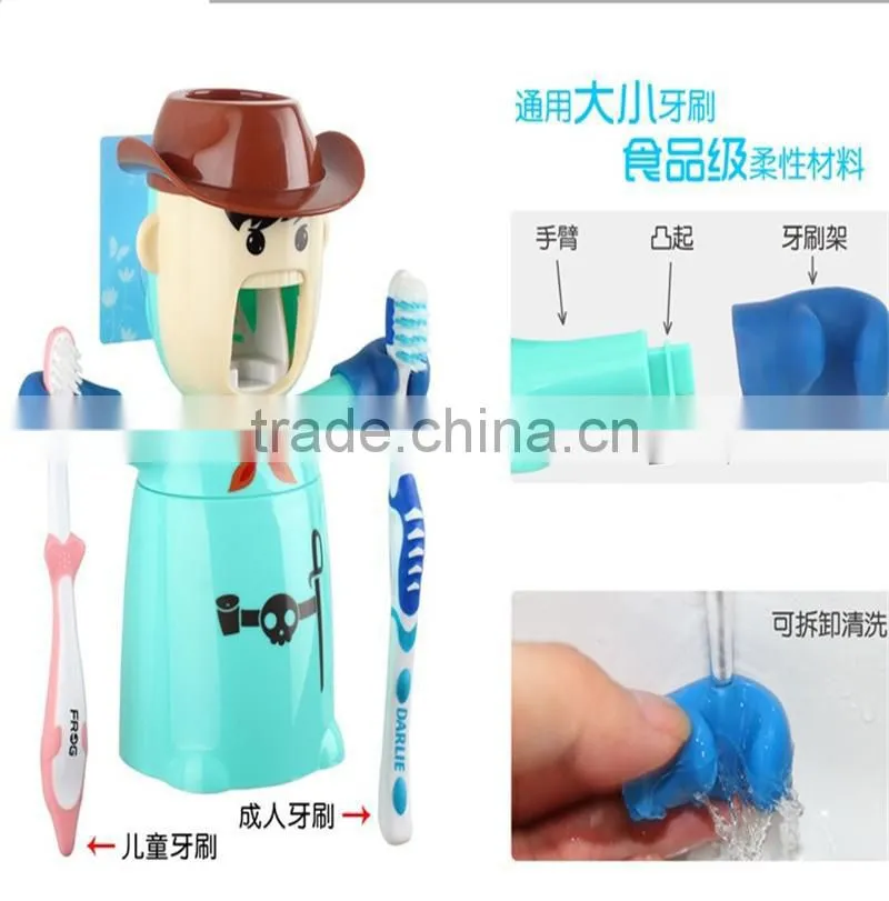 N286 Automatic toothbrush holder and toothpaste dispenser