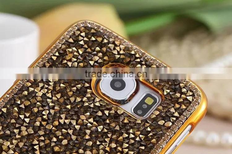 PC phone case with diamond phone hull protective back cover for Samsung Note7