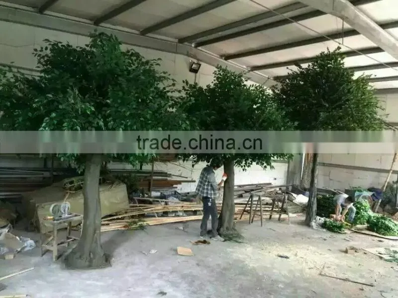fake banyan tree nice vivid looking bionic barks decoration artificial ficus tree