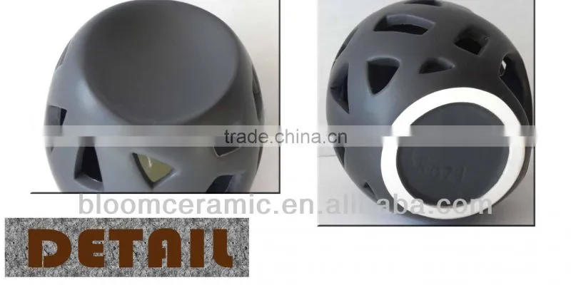 Handmade ceramic aromatic oil burner