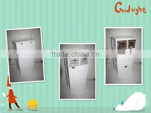 2014 High Quality Wooden Shoe Cabinet Design