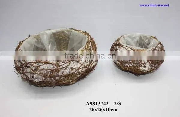 heart shaped basket for floral
