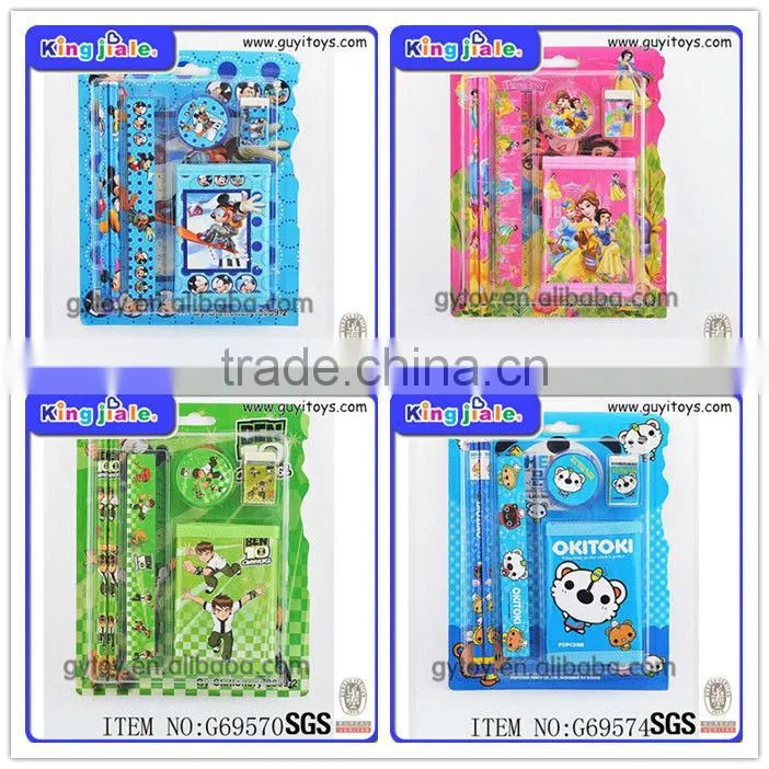 Cute cartoon design wholesale popular school stationery