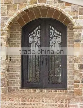 Bisini European style grill double entry door (BG90074)