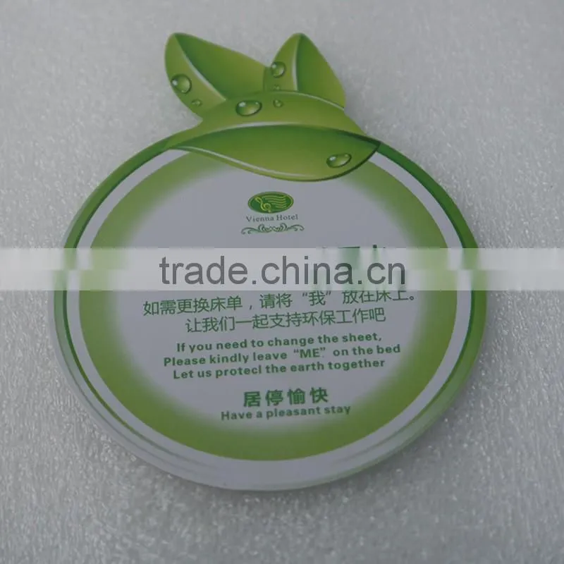 Customize T shape acrylic pos display menu holder